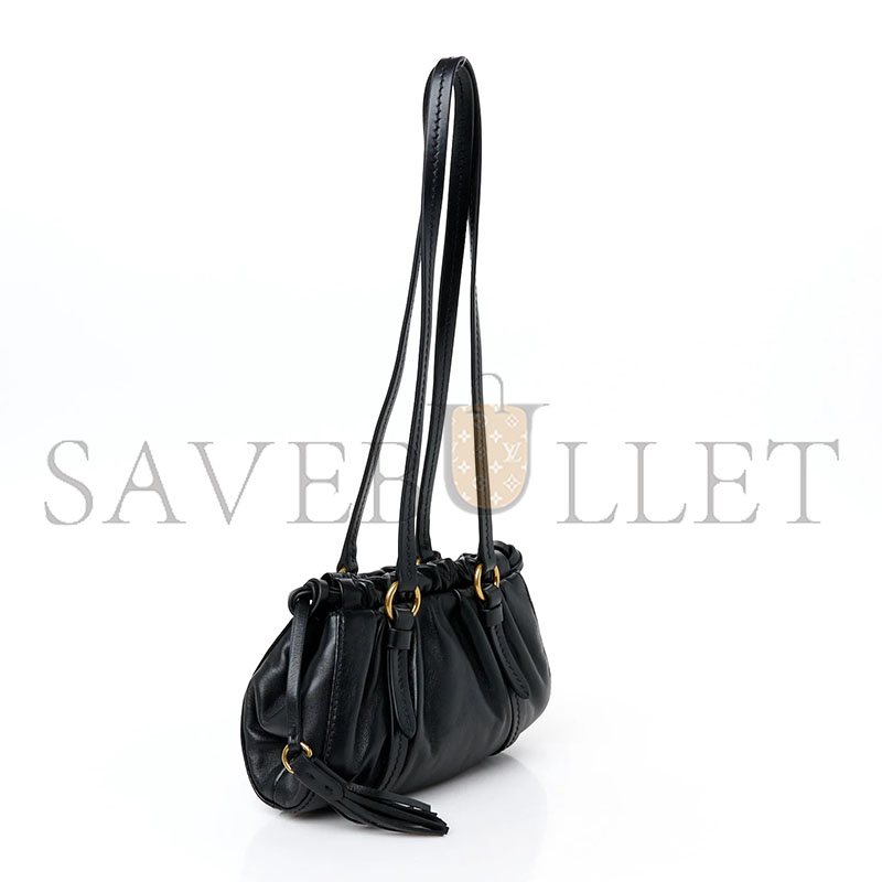 M1v M1v NAPPA MINI JOIE SHOULDER BAG 5BP089 (22*15*7cm)